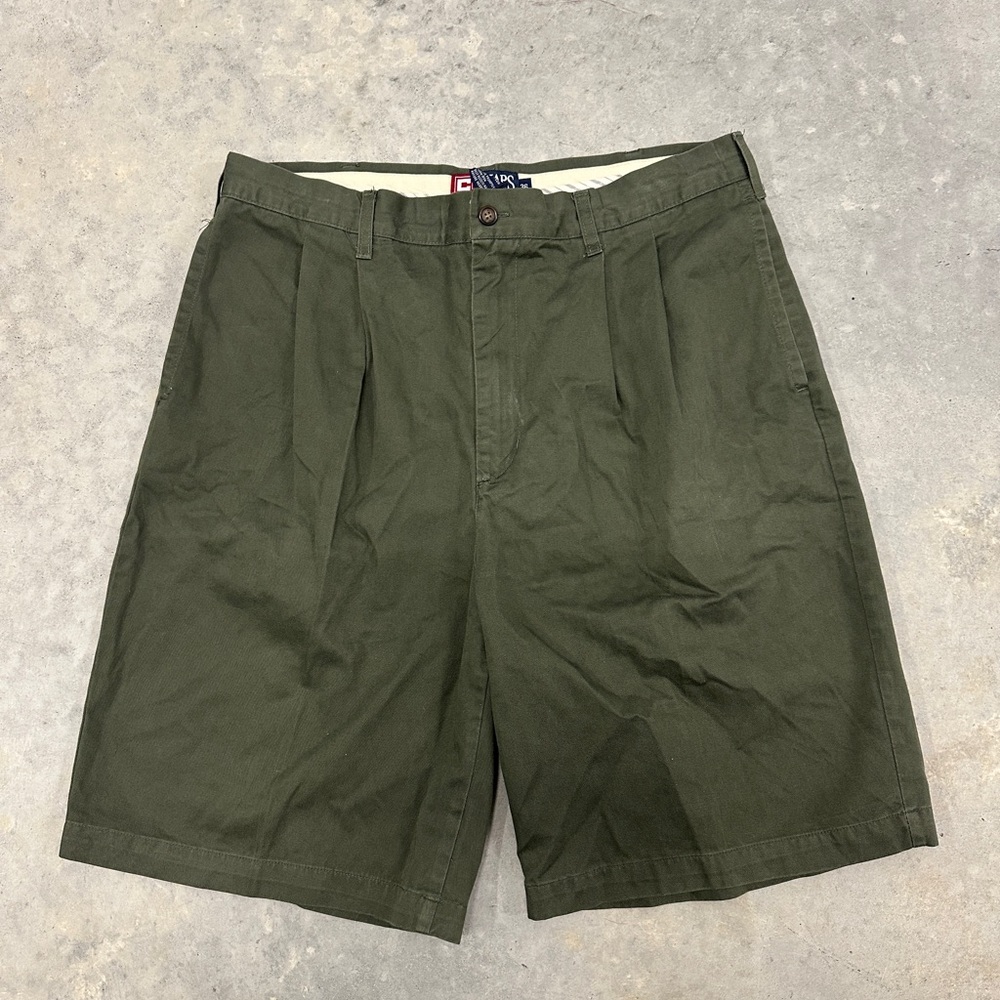Ralph Lauren Dark Green Men's Flat Front Shorts